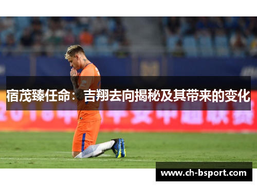 宿茂臻任命：吉翔去向揭秘及其带来的变化